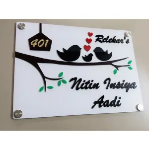 Acrylic Name Plate