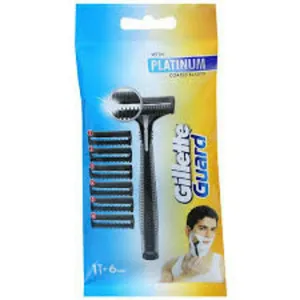 Gillette Guard Razor + Cartradge 12 pcs