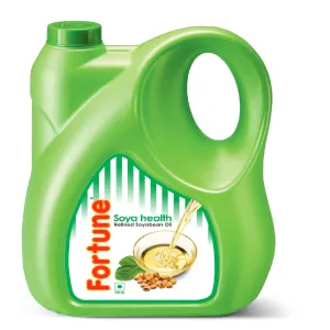 FORTUNE SOYABEAN OIL JAR 5 L Pack of 4 box