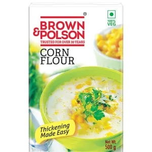 brown & polson corn flour 500 g