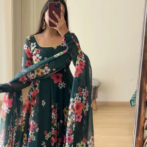 Long Gown with Dupatta