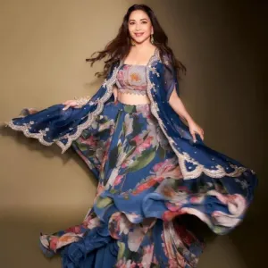 Designer Georgette Lehenga
