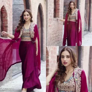 Indo Western Sharara Set 