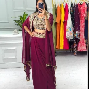 Indo Western Sharara Set 