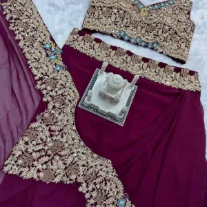 Indo Western Sharara Set 
