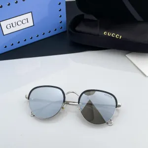Gucci Silver Sunglasses 