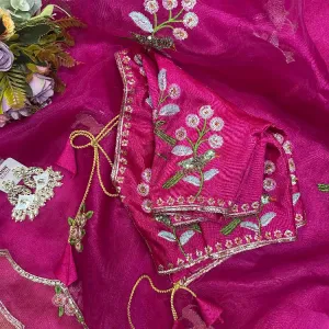 Designer Organza Sarees 