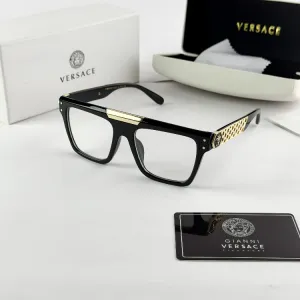 Versace Gold Black Sunglasses 