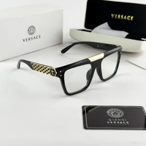 Versace Gold Black Sunglasses 