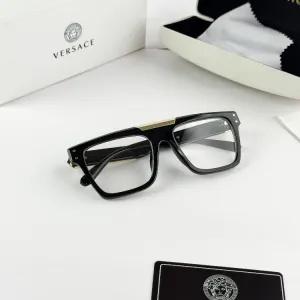 Versace Gold Black Sunglasses 
