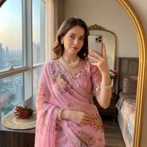 Georgette Silk Sarees 