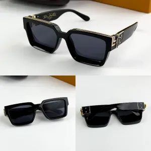 Louis Vuitton Gold Black Sunglasses 