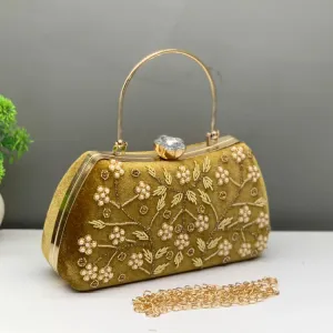 Zari Handwork Clutch Slings 