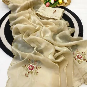 Designer Handwork Sarees