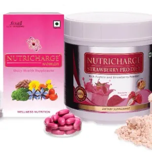 Nutricharge Woman Combo (Woman + Strawberry Prodiet)