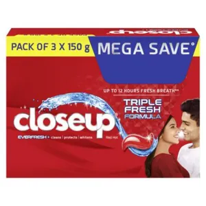 Closeup toothpaste (pack of 3*150g)