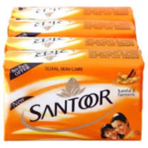 Santoor skin care soap 75g (pack of 4)