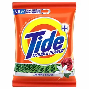 Tide plus Jasmine & rose detergent powder (free tide soap )1kg