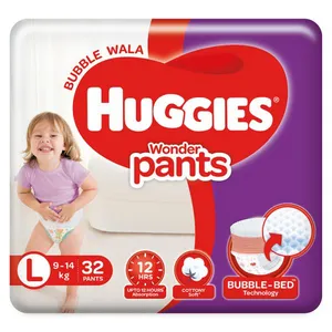 Huggies wonder pants (L) 32 count (9-14kg)