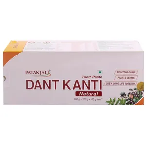 Patanjali dant Kanti natural toothpaste (200+200+100)g