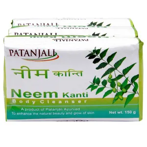 Patanjali neem Kanti body cleanser 150g (Pack of 3)