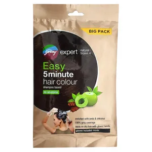 Godrej Expert Hair Colour Shampoo (Natural Brown)