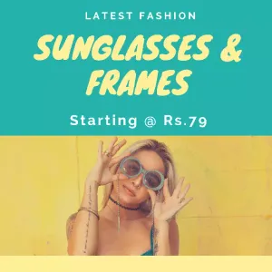 Sunglass & Frame- Coming Soon 