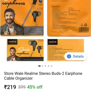 Realme earphone