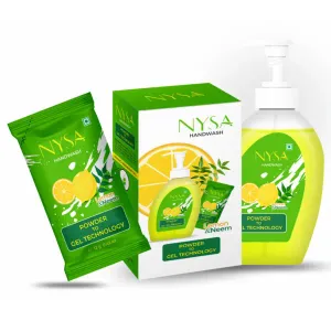 Powder to Handwash Bottle and Refill(12g)