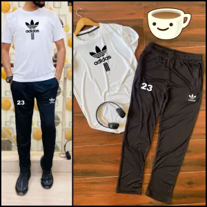 *Adidas*
```Pattern```  : *Tshirt Lower*