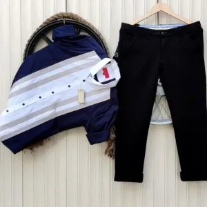 Combo of 4 Way Heavy Lycra Pent+Tommy Designer Shirt*
*Brand - Zara Pent & Tommy Shirt❤️*