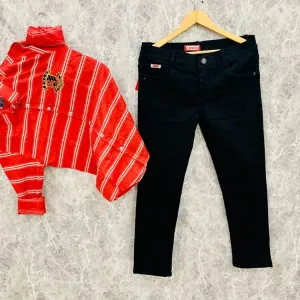 BRAND (POLO & LEVI'S) COMBO🤩*
*SHIRT FABRIC PURE COTTON✅*
*BLACK JEANS FULLY SATISFACTION