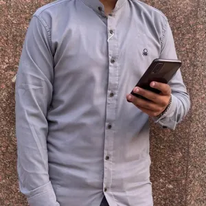 *BRAND: UNITED COLOUR OF BENETTON*
🔥🔥🔥🔥🔥
*10A QUALITY LYCRA BAN COLLAR SHIRT*
*Party 