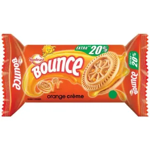 Sunfeast Bounce Orange Cream Biscuit 