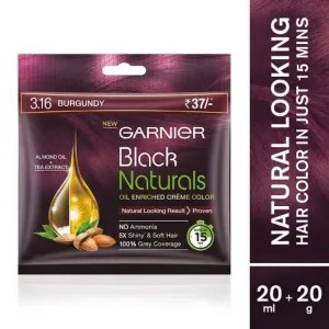 Garnier Black Naturals Hair Colour Burgandy