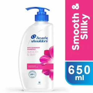 Head & Shoulders Smooth & Silky Anti Dandruff Shampoo 675ml