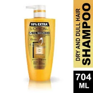 LOREAL PARIS 6 OIL NOURISH DRY& DULL HAIR  SHAMPOO 704 ML