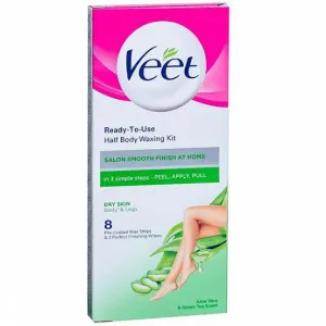 VEET WAXING KIT DRY SKIN 8PC