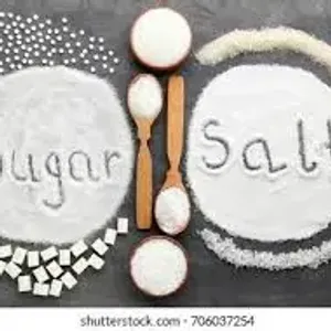 Sugar and salt