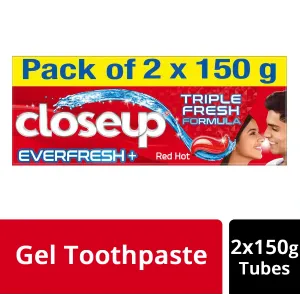 CLOSEUP RED HOT TOOTH PASTE 300GM