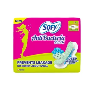 Sofy Anti Bacterial XL Pads / सोफी अँटी बॅक्टरीअल XL पॅड्स 