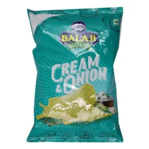 Balaji Cream & Onion Wafers / बालाजी क्रीम & ओनियन वेफर्स 