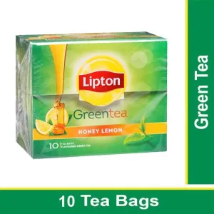 Lipton Honey Lemon Green Tea Bag / लिपटन हनी लेमन ग्रीन टी बॅग 10 bags