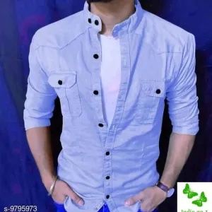 MEN'S CASUAL DOUBLE POCKET SHIRT