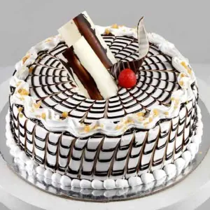 Eggless Butterscotch Cake 