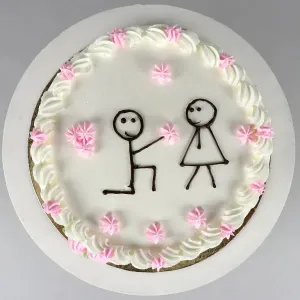 Eggless Pineapple Cake