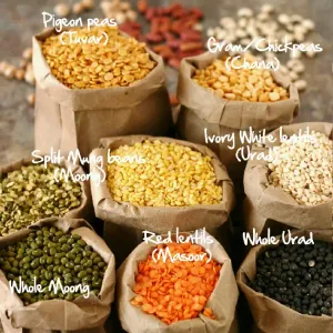Daal, ಬೆಳೆಗಳು
