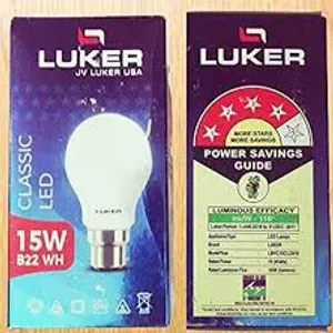Luker 15 Watts Led Bulb Type B22