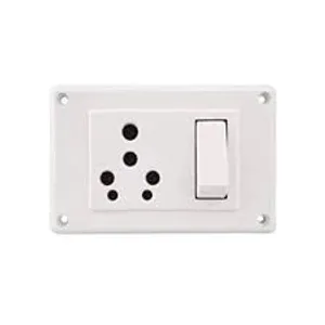 Lisha 6A & 16A Switch & Socket Combined (3x1) Heavy Duty