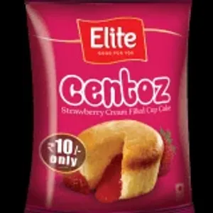Elite Centoz Strawberry Creamy Filled Cup Cake